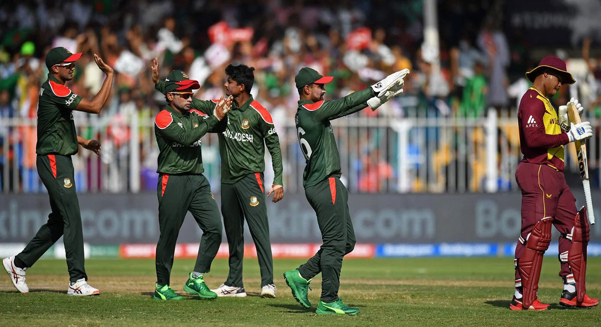 ওয়েস্ট ইন্ডিজের বিপক্ষে জিততে বাংলাদেশের ১৪৩ রান দরকার - the Bengali Times