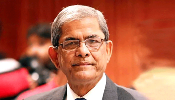 বিরোধী নেতাদের সাজা দিতে সেল গঠন করেছে সরকার : মির্জা ফখরুল - the Bengali Times