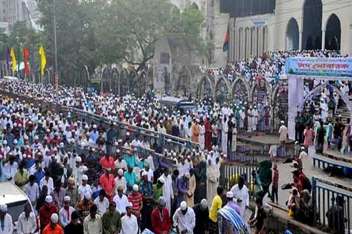 বায়তুল মুকাররমে ঈদের ৫ জামাতের সময়সূচি ঘোষণা - the Bengali Times