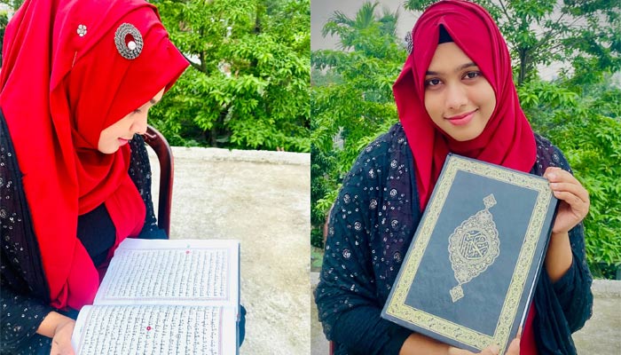 পবিত্র কোরআন হাতে লিখে প্রশংসায় ভাসছেন ঢাবির ছাত্রী - the Bengali Times পবিত্র কোরআন হাতে লিখে প্রশংসায় ভাসছেন ঢাবির ছাত্রী - the Bengali Times