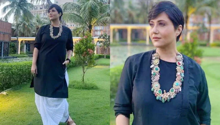Swastika Mukherjee : ধুতি-পাঞ্জাবিতে চমকে দেওয়া লুকে স্বস্তিকা - the Bengali Times