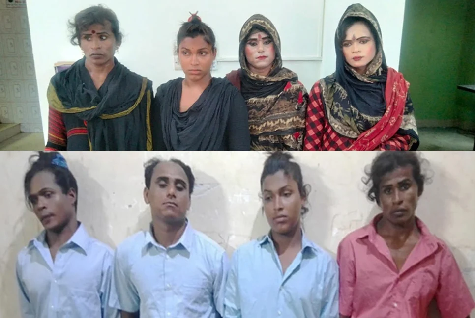 তৃতীয় লিঙ্গের বেশে বাসে চাঁদাবাজি, গ্রেফতার ৪ জনই পুরুষ - the Bengali Times