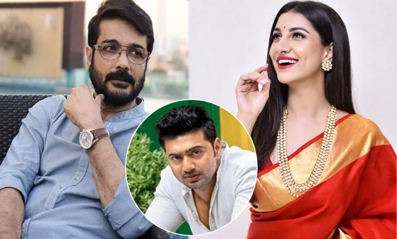 প্রসেনজিৎকে চুমু, দেবকে দেখে নাক কুঁচকালেন রুক্মিণী! - the Bengali Times