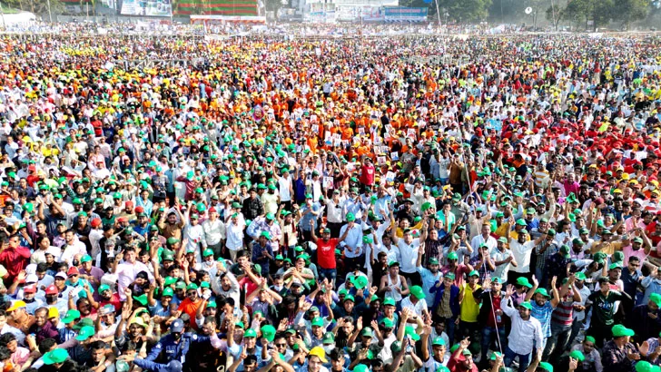 চট্টগ্রামের জনসভায় উপস্থিতি ২০ লাখ, দাবি আ.লীগের - the Bengali Times
