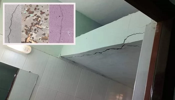 ভূমিকম্পে টেকনাফে ভবনে ফাটল, আতঙ্কে এলাকাবাসী - the Bengali Times