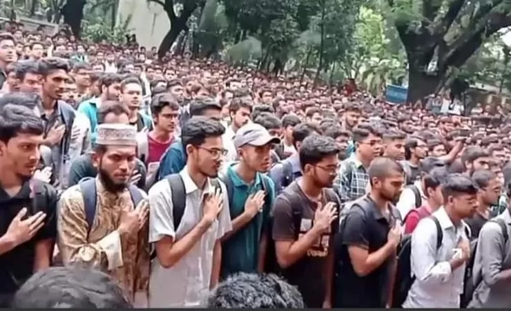 ছাত্ররাজনীতিতে যুক্ত না হওয়ার শপথ নিলেন বুয়েট শিক্ষার্থীরা - the Bengali Times