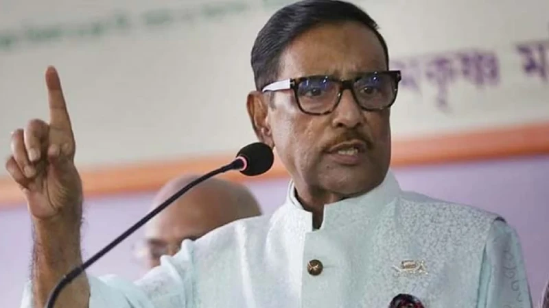 বিএনপিকে ৩৬ দিনের আল্টিমেটাম দিলেন ওবায়দুল কাদের - the Bengali Times