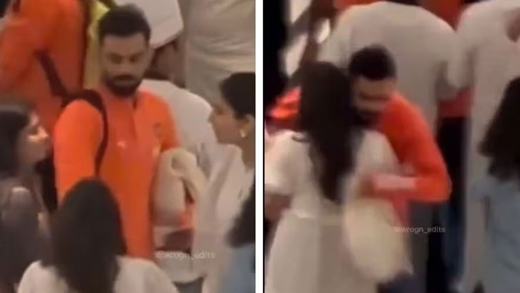 আনুশকার সামনেই রোহিতের স্ত্রীকে আলিঙ্গন বিরাটের - the Bengali Times আনুশকার সামনেই রোহিতের স্ত্রীকে আলিঙ্গন বিরাটের - the Bengali Times