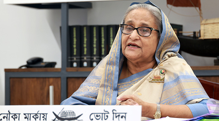 নির্বাচনে শান্তিপূর্ণ পরিবেশ বজায় রাখার অনুরোধ শেখ হাসিনার - the Bengali Times