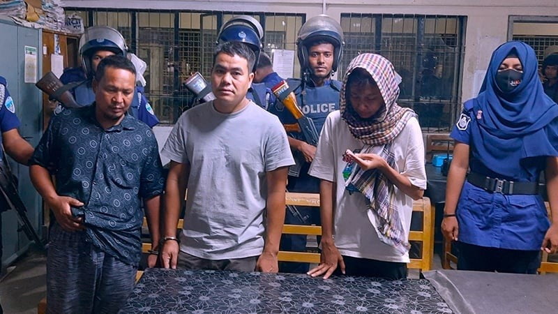 বান্দরবানে নারীসহ কেএনএফের ৩ সহযোগী গ্রেপ্তার - the Bengali Times