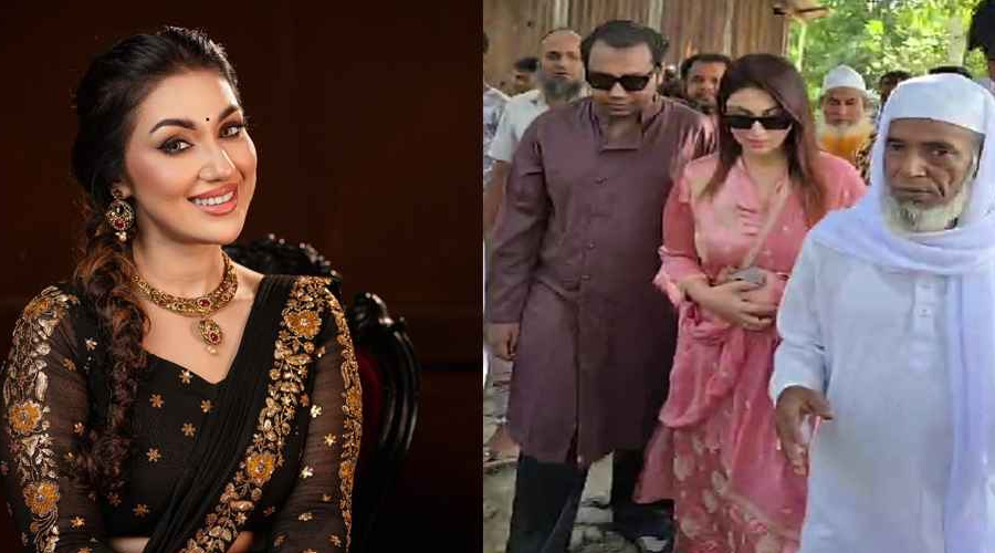 সেই রইস উদ্দিনের বাড়িতে গেলেন অপু বিশ্বাস - the Bengali Times