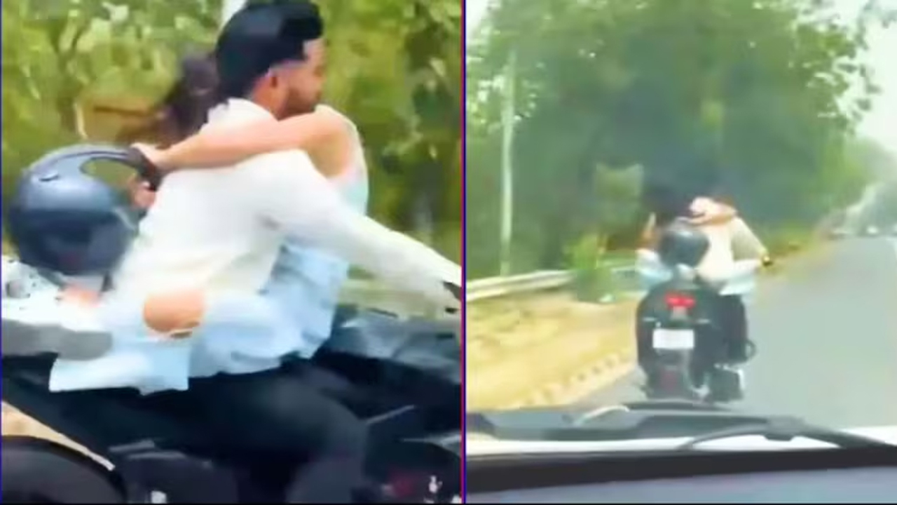 বান্ধবীকে কোলে নিয়ে বাইক চালানোয় ৭৫ হাজার টাকা জরিমানা করল পুলিশ - the Bengali Times বান্ধবীকে কোলে নিয়ে বাইক চালানোয় ৭৫ হাজার টাকা জরিমানা করল পুলিশ - the Bengali Times