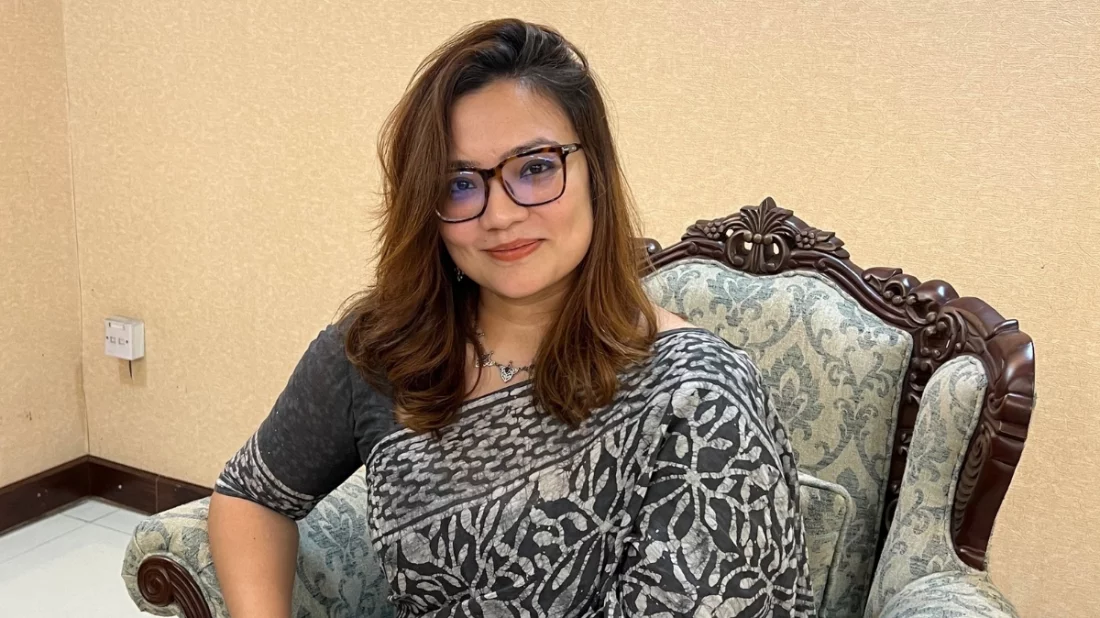 এনসিপিকে আমার পছন্দ কারণ এটা ব্লুমিং পলিটিক্যাল পার্টি : মোনামি - the Bengali Times এনসিপিকে আমার পছন্দ কারণ এটা ব্লুমিং পলিটিক্যাল পার্টি : মোনামি - the Bengali Times
