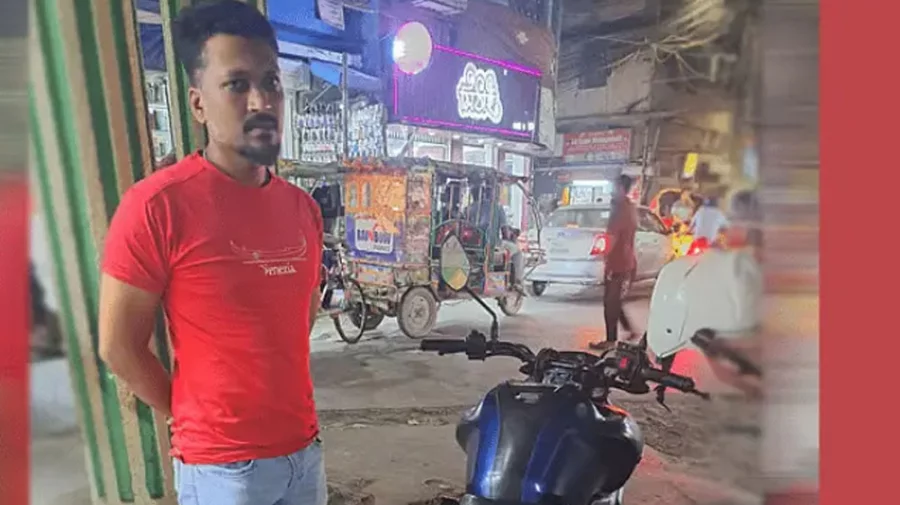 এআইকে ফাঁকি দিতে নম্বরপ্লেট ঢেকে চলাচল, যুবক আটক - the Bengali Times এআইকে ফাঁকি দিতে নম্বরপ্লেট ঢেকে চলাচল, যুবক আটক - the Bengali Times