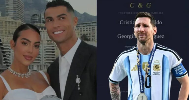 রোনালদোর বিয়ের কার্ড ভাইরাল, দাওয়াত পেলেন কি মেসি? - the Bengali Times রোনালদোর বিয়ের কার্ড ভাইরাল, দাওয়াত পেলেন কি মেসি? - the Bengali Times