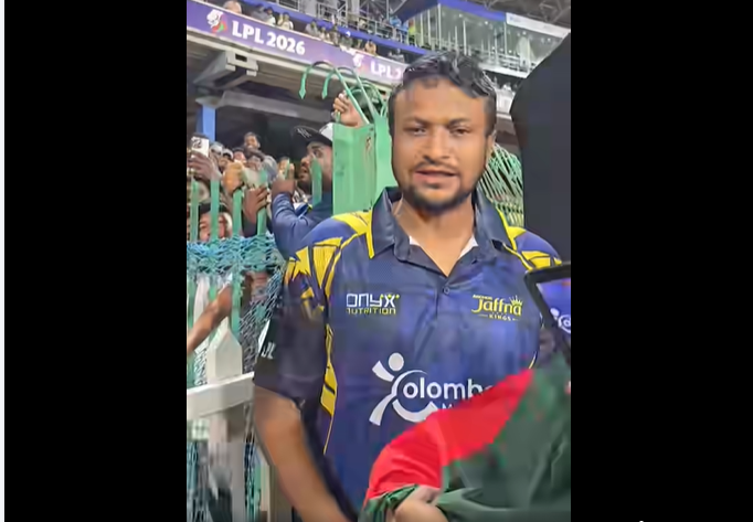 বাংলাদেশের পতাকায় সাকিবের অটোগ্রাফ, সামাজিক মাধ্যমে ভাইরাল - the Bengali Times বাংলাদেশের পতাকায় সাকিবের অটোগ্রাফ, সামাজিক মাধ্যমে ভাইরাল - the Bengali Times