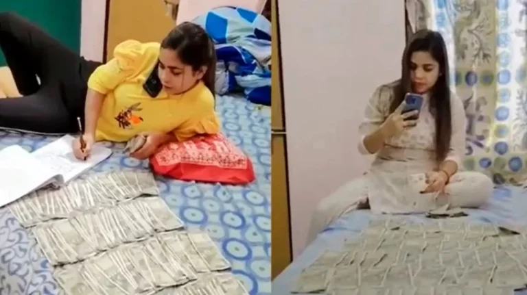 টাকার বিছানায় শুয়ে ভাইরাল এই তরুণী, এতো টাকার নেপথ্যে কী? - the Bengali Times টাকার বিছানায় শুয়ে ভাইরাল এই তরুণী, এতো টাকার নেপথ্যে কী? - the Bengali Times