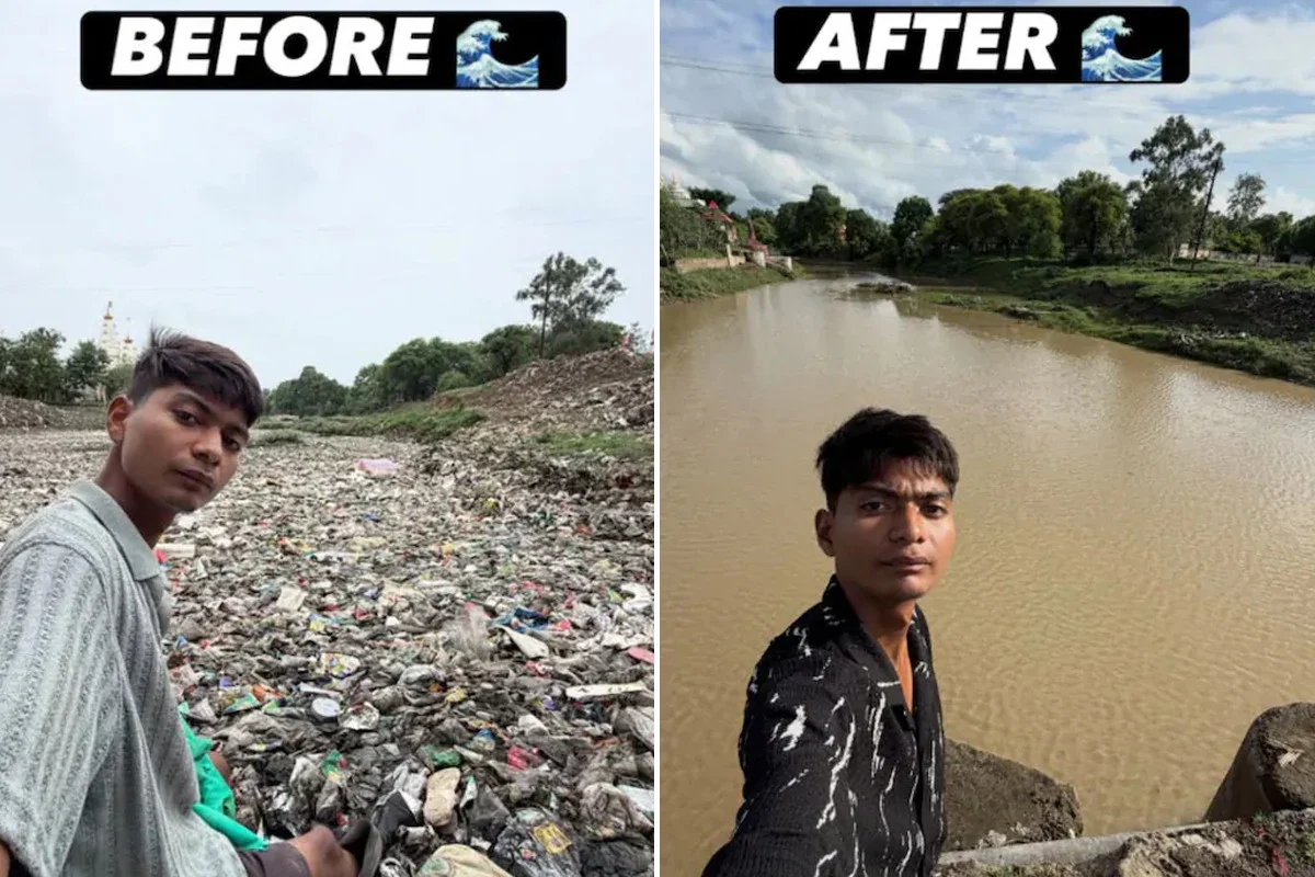 একা হাতে মৃতপ্রায় নদী বাঁচিয়ে বিদেশে চাকরির প্রস্তাব পেলেন তরুণ - the Bengali Times