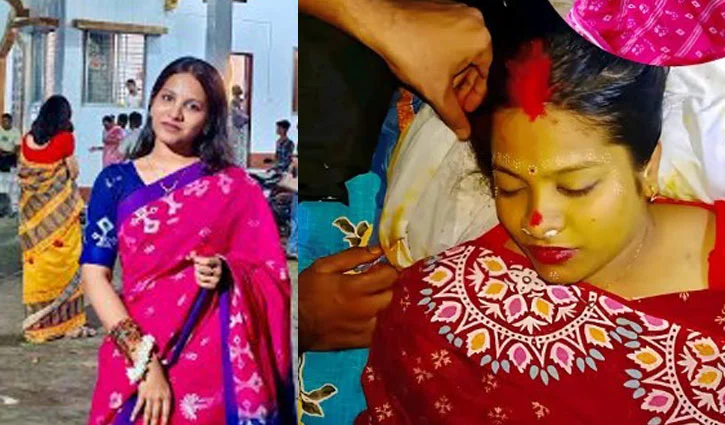 বিয়ের আগেই ডেঙ্গুতে মৃত্যু, মরদেহে সিঁদুর পরিয়ে স্ত্রীর মর্যাদা দিলেন হবু বর - the Bengali Times বিয়ের আগেই ডেঙ্গুতে মৃত্যু, মরদেহে সিঁদুর পরিয়ে স্ত্রীর মর্যাদা দিলেন হবু বর - the Bengali Times