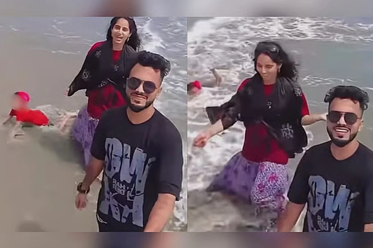 বাবা-মা ব্যস্ত রিলস বানাতে, ঢেউয়ের তোড়ে সমুদ্রে ভেসে যাচ্ছিল শিশু - the Bengali Times বাবা-মা ব্যস্ত রিলস বানাতে, ঢেউয়ের তোড়ে সমুদ্রে ভেসে যাচ্ছিল শিশু - the Bengali Times